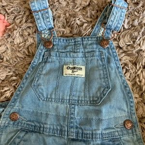 12 month girls Oshkosh overalls